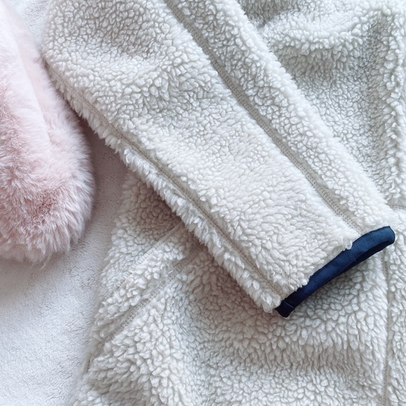 L.L.Bean womens Mountain Pile Fleece coat - Picture 3 of 16